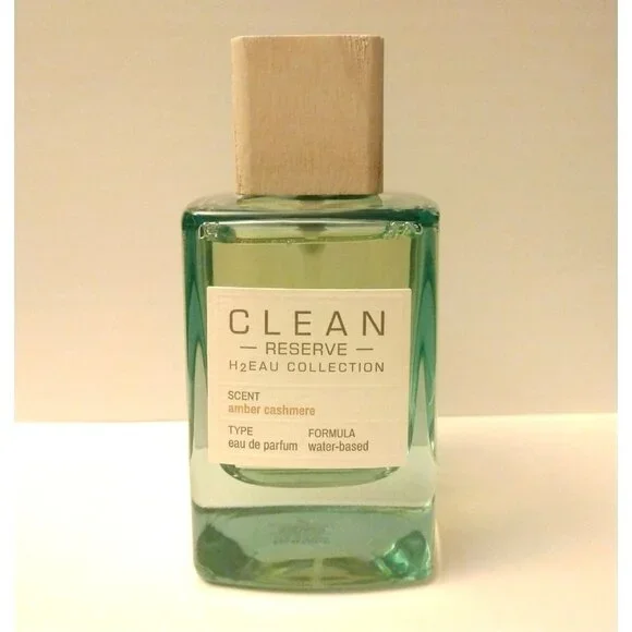 Clean Reserve H2EAU Amber Cashmere Scent 3.4oz